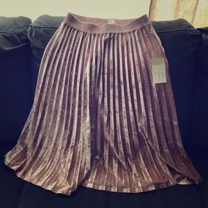 Light pink skirt